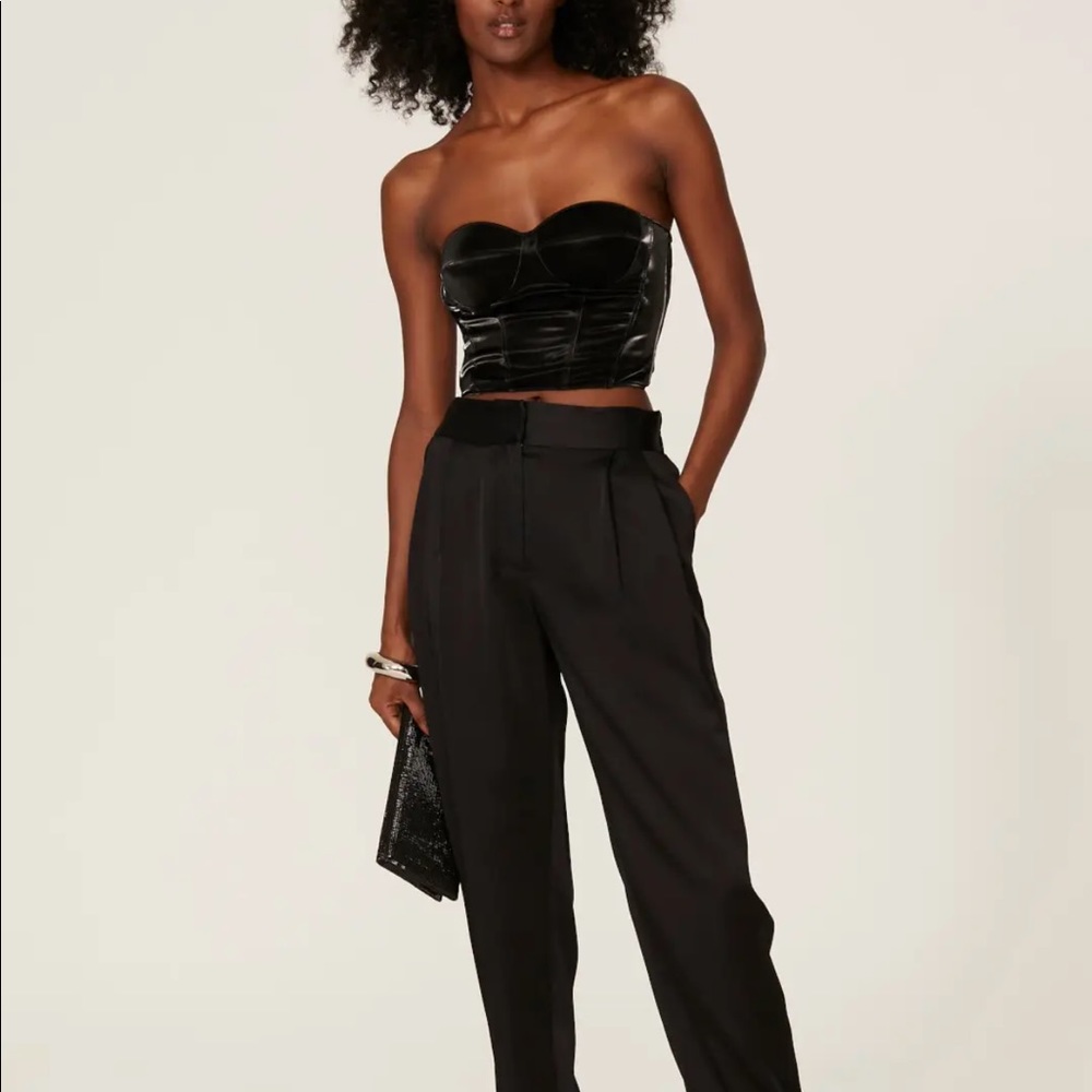 RtA STRAPLESS CROP TOP W/ TAGS